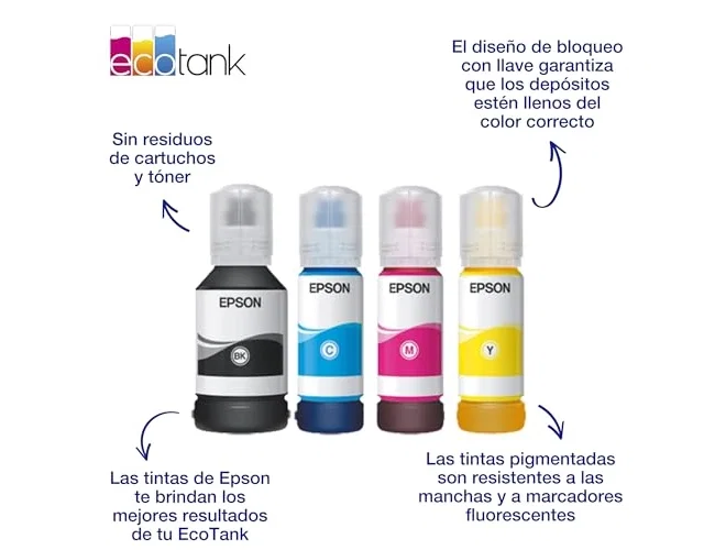 Epson Botella de Tinta Magenta 114 EcoTank 70 ml