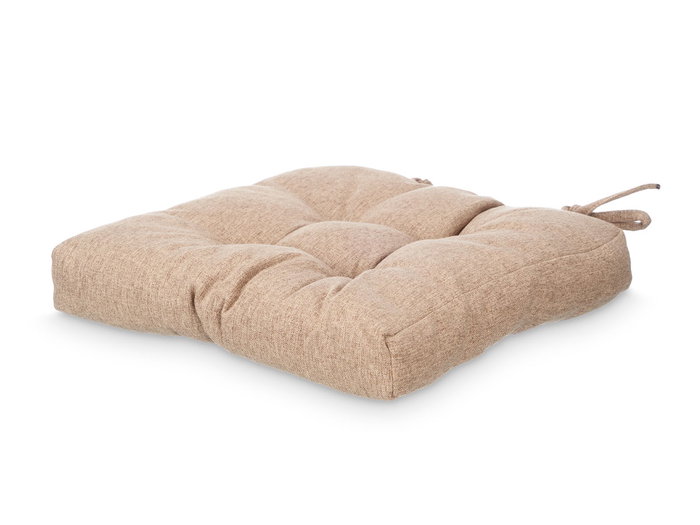 Giftdecor Set 2 Cojines Silla Marron 40x40 cm Tela Poliester (Set de 6)