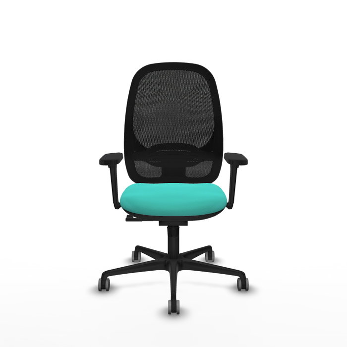 PIQUERAS Y CRESPO Silla de oficina Cilanco Turquesa y Negro PIQUERAS Y CRESPO Silla de oficina Cilanco Turquesa y Negro
