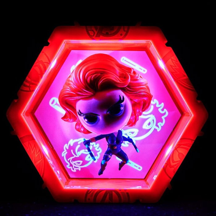 Wow! Stuff Pod Marvel Viuda Negra (Widow) Figura de Colección con Sensor de Movimiento y Luz