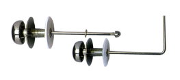 Tirador de cisterna baja recto metal cromo REF 45213