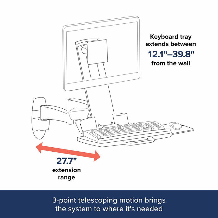 Soporte TV Ergotron 45-230-200 24" 8 kg