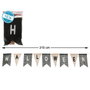 Guirnalda De Banderines Halloween 215 cm Con Letras Decorativas