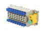HARTING Han 16ES-Press-SMC-FI-CCT-PE Press con plantilla de contacto hembra