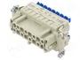 HARTING Han 16ES-Press-SMC-FI-CCT-PE Press con plantilla de contacto hembra