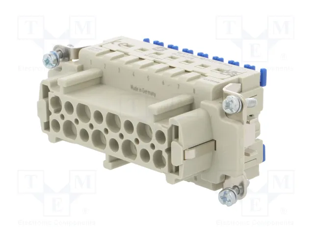 HARTING Han 16ES-Press-SMC-FI-CCT-PE Press con plantilla de contacto hembra HARTING Han 16ES-Press-SMC-FI-CCT-PE Press con plantilla de contacto hembra