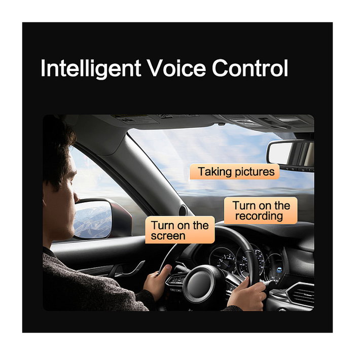 Imou S800PRO Cámara Coche Dash Cam 4K Ultra HD 3840x2160, Pantalla 3", 123°, WiFi, Sensor de Impacto, H.265