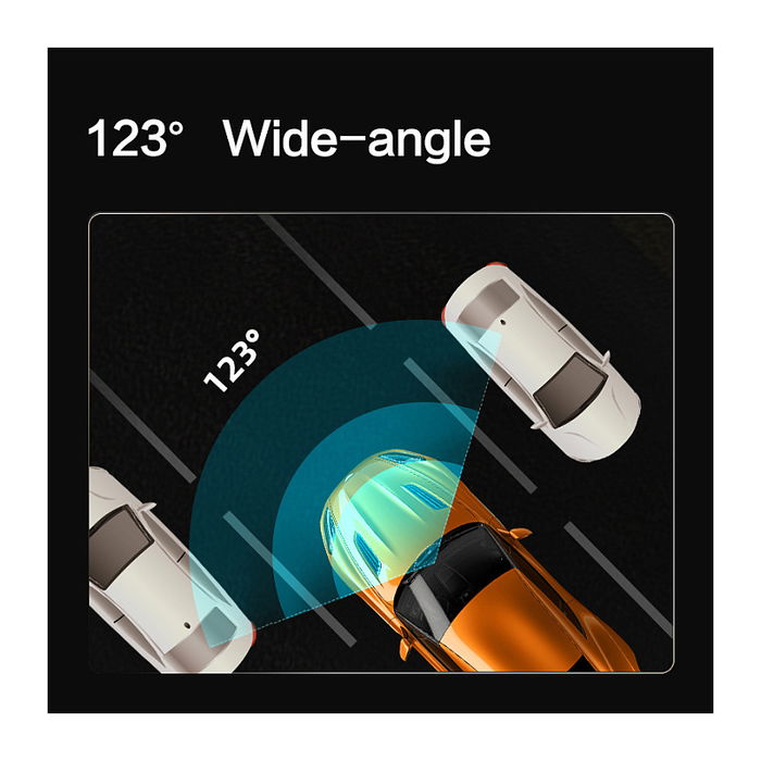 Imou S800PRO Cámara Coche Dash Cam 4K Ultra HD 3840x2160, Pantalla 3", 123°, WiFi, Sensor de Impacto, H.265