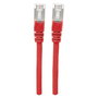 Intellinet Cable de Red Patch Cat6A 1 m, Cobre S/FTP, LSZH, Rojo, Conectores RJ45 Chapados en Oro, 10 Gbit/s, 500 MHz