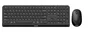 Philips SPT6407B/16 Combo Teclado y Ratón Inalámbrico RF + Bluetooth QWERTY Inglés Negro, Teclado de Perfil Bajo con 110 Teclas y Ratón Óptico 1600 DPI, para Windows/Mac/iOS