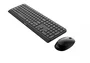 Philips SPT6407B/16 Combo Teclado y Ratón Inalámbrico RF + Bluetooth QWERTY Inglés Negro, Teclado de Perfil Bajo con 110 Teclas y Ratón Óptico 1600 DPI, para Windows/Mac/iOS