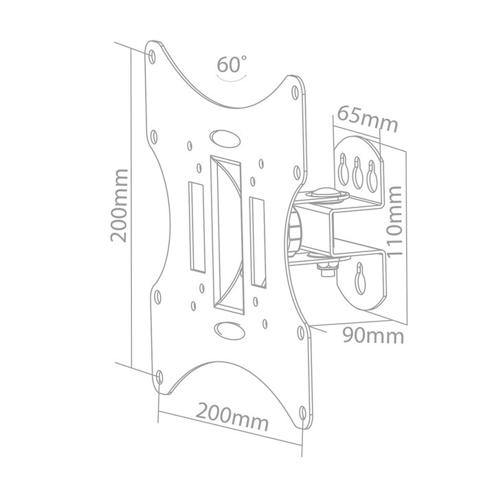 Soporte de TV 23 pulgadas