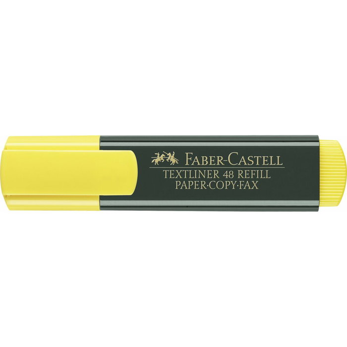 Faber Castell Textliner 48 Marcador Fluorescente Amarillo (Set de 10) Faber Castell Textliner 48 Marcador Fluorescente Amarillo (Set de 10)