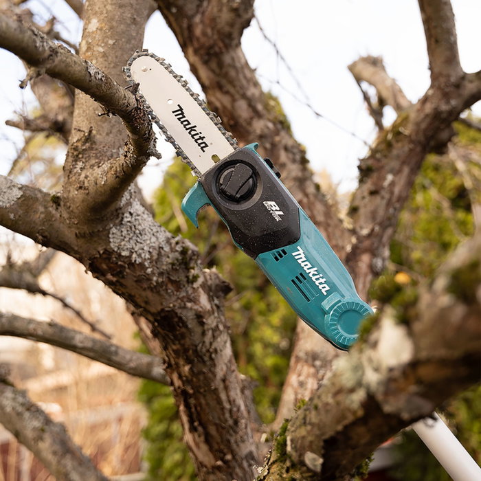 Makita DUA200Z Podadora de altura inalámbrica con cabezal ajustable Makita DUA200Z Podadora de altura inalámbrica con cabezal ajustable