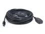 Equip 133347 Cable USB 3.2 Gen 1 (USB 3.0) Activo de Alargue 10 m, Conectores USB-A Macho a USB-A Hembra, Negro