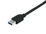 Equip 133347 Cable USB 3.2 Gen 1 (USB 3.0) Activo de Alargue 10 m, Conectores USB-A Macho a USB-A Hembra, Negro