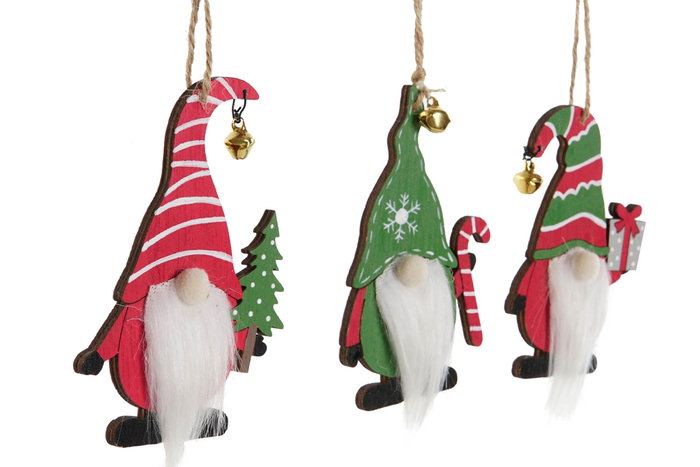 DKD Home Decor Decoración Colgante Navidad Tradicional Verde Rojo Madera 0.5 x 11 x 6.5 cm (12 Unidades) DKD Home Decor Decoración Colgante Navidad Tradicional Verde Rojo Madera 0.5 x 11 x 6.5 cm (12 Unidades)