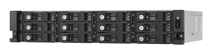 QNAP TL-R1200PES-RP Carcasa para disco duro/SSD 2.5/3.5 pulgadas SATA 6 Gbit/s Hot-swap Negro Gris QNAP TL-R1200PES-RP Carcasa para disco duro/SSD 2.5/3.5 pulgadas SATA 6 Gbit/s Hot-swap Negro Gris