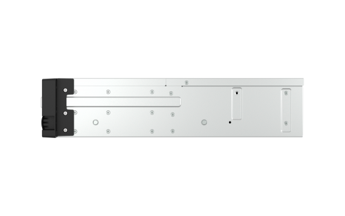 QNAP TL-R1200PES-RP Carcasa para Disco Duro/SSD de 12 Bahías 2.5/3.5" SATA Negro Gris 2U Montaje en Rack Hot-swap 6 Gbit/s