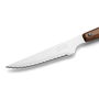 Arcos Cuchillo Chuletero 105 mm Acero Inoxidable Nitrum Hoja Sierra Mango Madera Haya