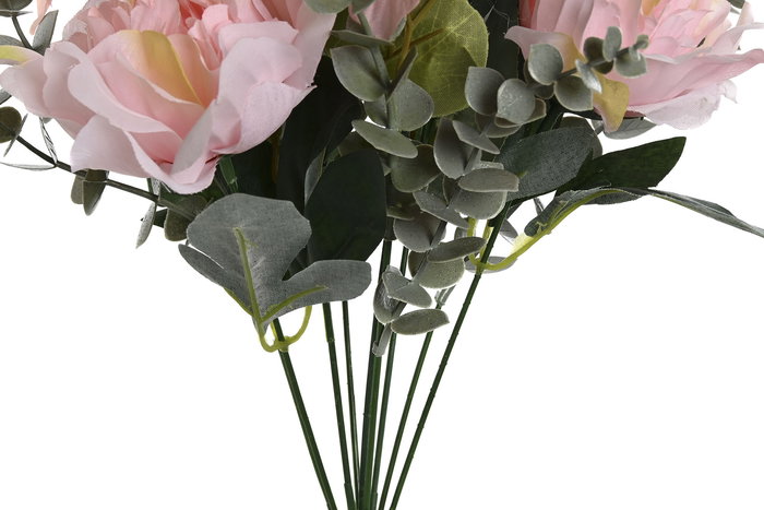 DKD Home Decor Rama Amarillo Rosa Palo 24 x 41 x 24 cm (12 Unidades)