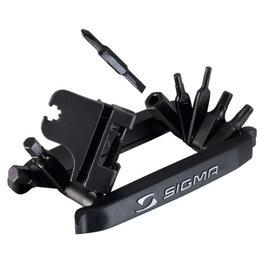 Sigma Pocket Tool Medium - Herramienta multiusos con destornilladores, llaves, tronchacadenas y tensor de radios