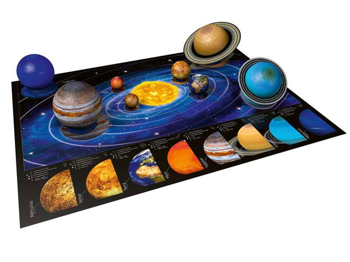 Ravensburger Puzzle 3D El Sistema Planetario 522 Piezas 112832
