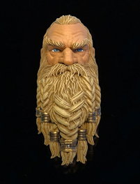 Mythic Legions: Rising Sons Accesorios para Figuras Dwarf Head