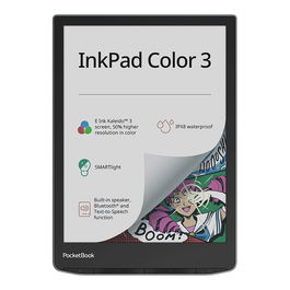 PocketBook E-Reader InkPad Color 3 - 7.8" Pantalla a Color E Ink Kaleido 3, 16 GB, Stormy Sea, DACH-Version