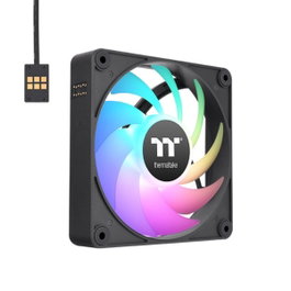 Thermaltake CT120 EX ARGB Pack de 3, Negro/Blanco