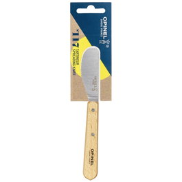 Opinel Cuchillo para untar No. 117 Natural Beech de madera de haya