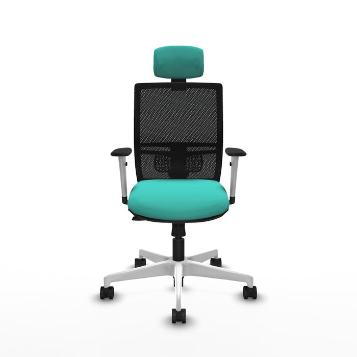 PIQUERAS Y CRESPO Silla de oficina Yunquera con mecanismo Sincro/Traslack Turquesa PIQUERAS Y CRESPO Silla de oficina Yunquera con mecanismo Sincro/Traslack Turquesa