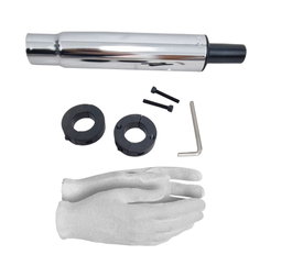 PIQUERAS Y CRESPO Kit extractor de pistón de gas secretaria cromado