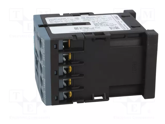 SIEMENS 3RT2016-1AB02 Contactor 3-polar 9A 24VAC