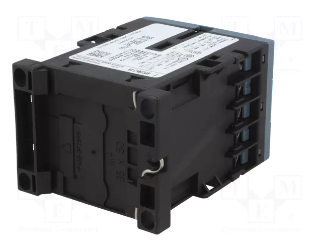 SIEMENS 3RT2016-1AB02 Contactor 3-polar 9A 24VAC
