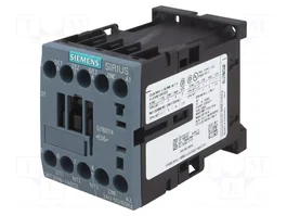 SIEMENS 3RT2016-1AB02 Contactor 3-polar 9A 24VAC