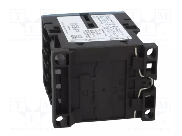 SIEMENS 3RT2016-1AB02 Contactor 3-polar 9A 24VAC