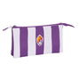 Portatodo Doble Real Valladolid C.F. Morado 22 x 12 x 3 cm