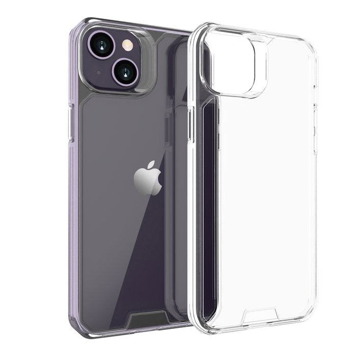 Muvit Funda Reciclable Shockproof 2m para Apple iPhone - Protección Contra Caídas hasta 2 Metros, Flexible y Suave al Tacto, Acceso Total a Puertos