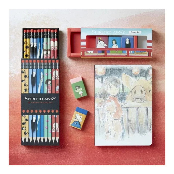 El viaje de Chihiro Lápices 10 piezas