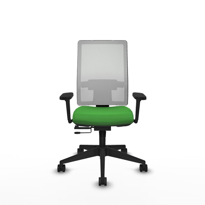 PIQUERAS Y CRESPO Silla de oficina Horna Verde y Blanco con mecanismo Sincro/Traslack PIQUERAS Y CRESPO Silla de oficina Horna Verde y Blanco con mecanismo Sincro/Traslack