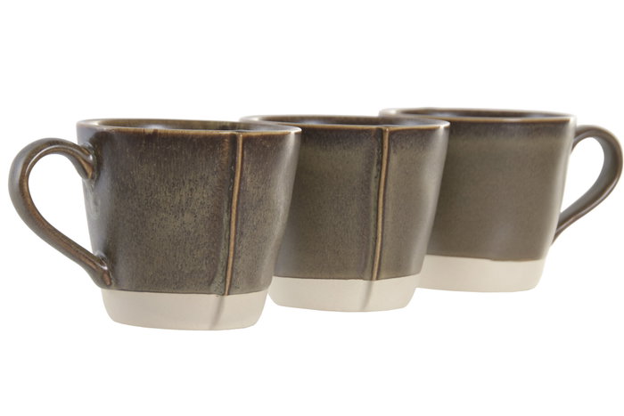 DKD Home Decor Mug Verde 160ml Set 6 Piezas Urban Liangfeng 26