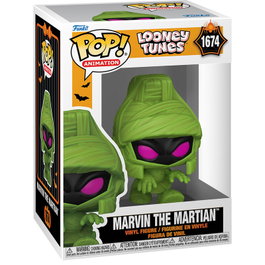 Funko Figura POP Looney Tunes Marvin the Martian Vinilo 9cm Caja Regalo