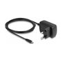 DeLOCK Concentrador USB 4 Puertos Type-C 10 Gbps Negro