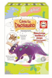 EDUCA BORRAS Crea y moldea tu Triceratops