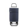 Rolser Carro de la compra Jean Tweed 4 Marino, 43 L, 4 Ruedas, Aluminio, Plegable, Capacidad 25 kg