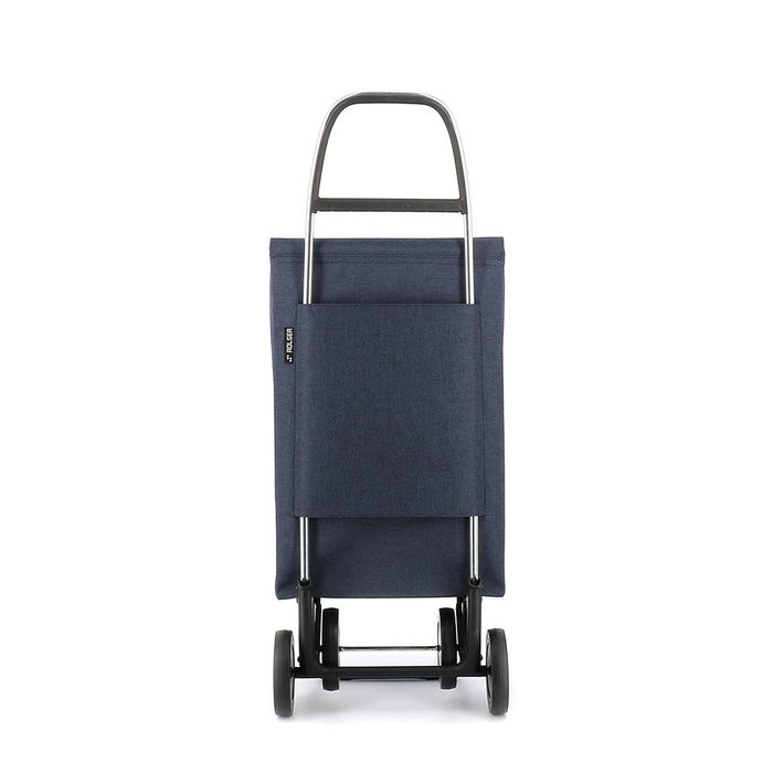 Rolser Carro de la compra Jean Tweed 4 Marino, 43 L, 4 Ruedas, Aluminio, Plegable, Capacidad 25 kg