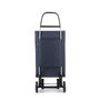 Rolser Carro de la compra Jean Tweed 4 Marino, 43 L, 4 Ruedas, Aluminio, Plegable, Capacidad 25 kg