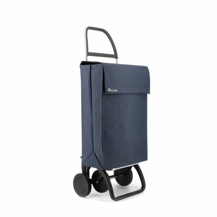 Rolser Carro de la compra Jean Tweed 4 Marino Rolser Carro de la compra Jean Tweed 4 Marino
