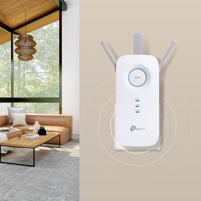 TP-Link RE550 Repetidor Wi-Fi AC1900 Doble Banda Blanco